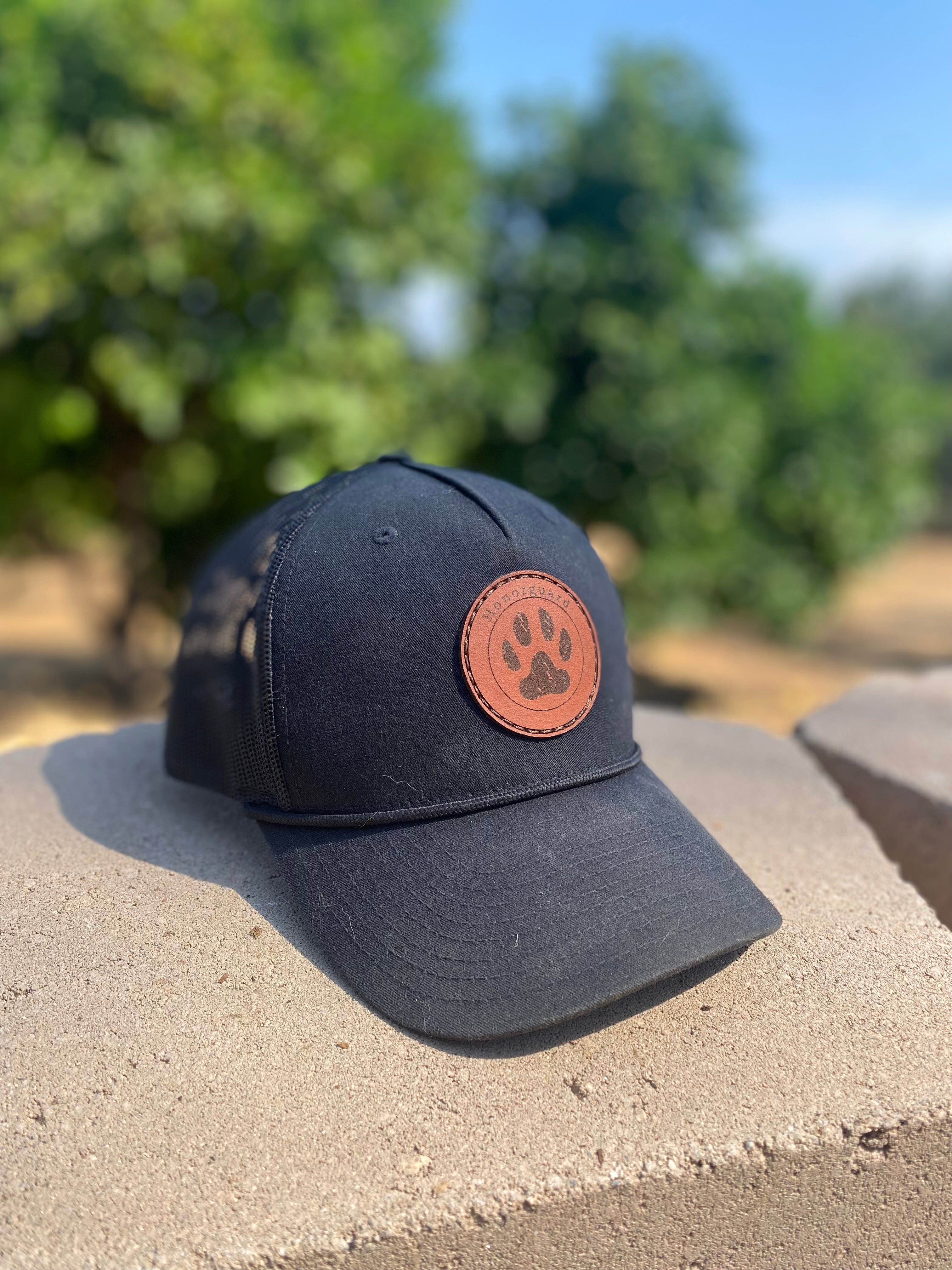 Sustainable hat from the front honorguard coffee