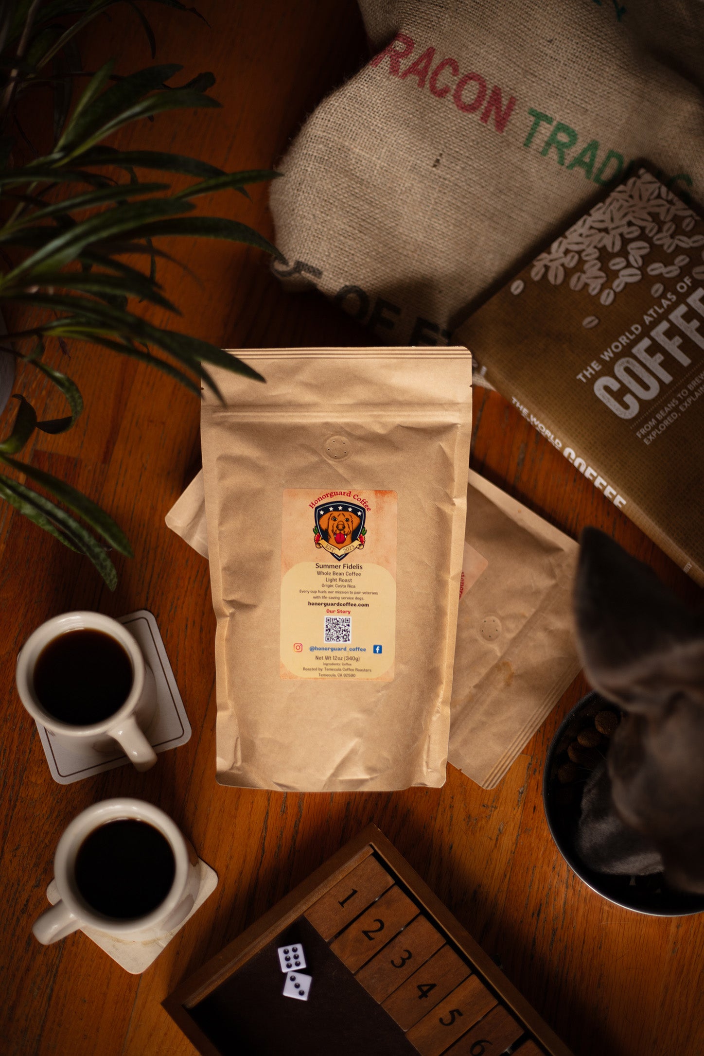Specialty single origin costa rican coffee beans