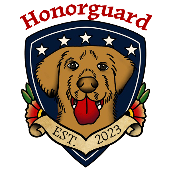 Art of summer the IED detection dog honored on Costa Rican coffee beans with honorguard coffee