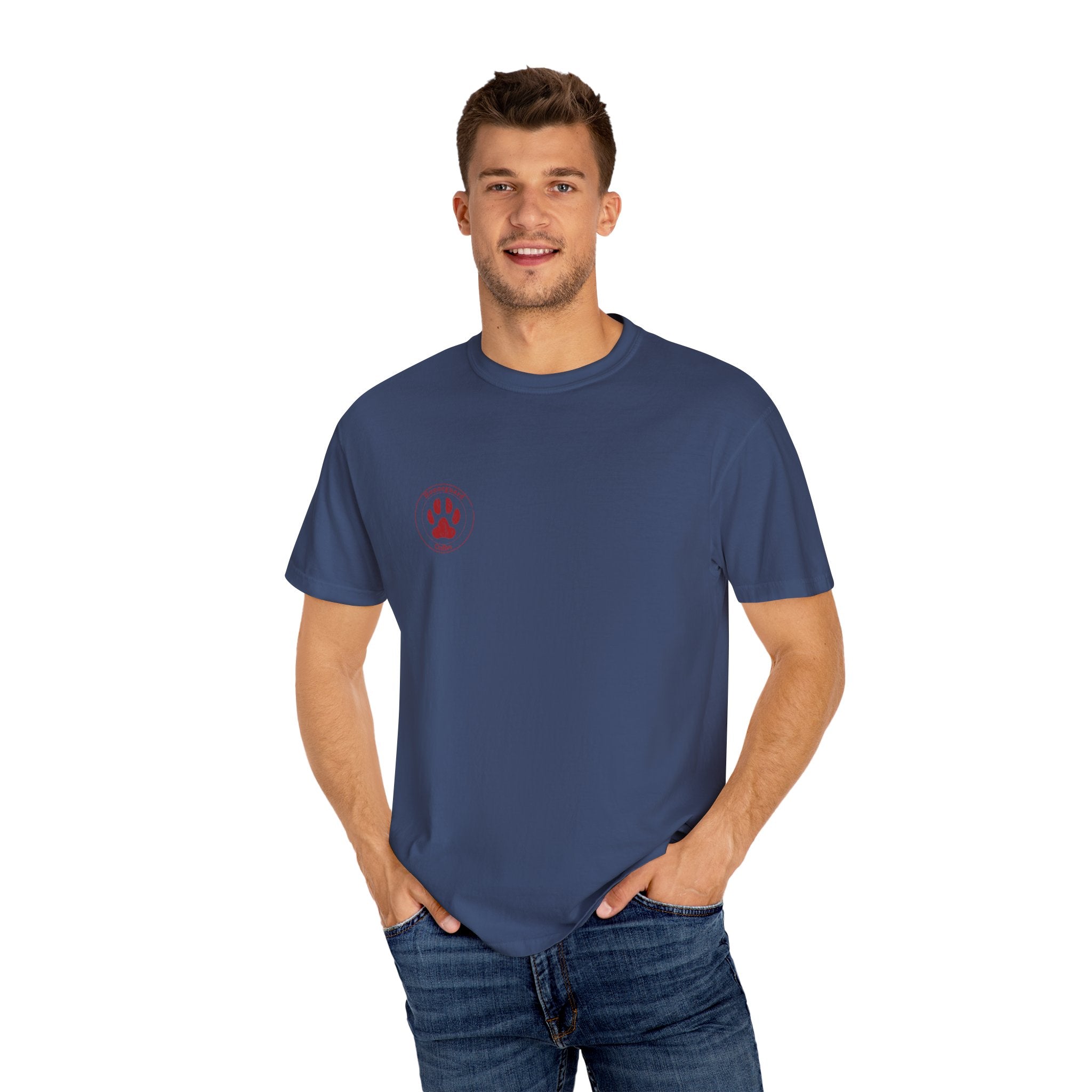 Unisex T-Shirt Chief Hutch Retired Navy Seal Working Dog American Traditional Art